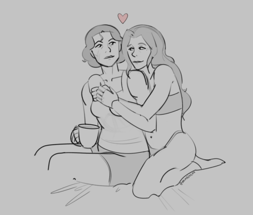 Kyalin + Messy Morning Bedhead Doodle