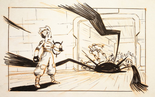 Tartarus 05/10Speaking of the devil, here are the secubots trying to block the exit. Unfortunately f