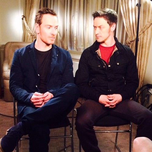 Sex miagirly:  Michael Fassbender and James McAvoy pictures