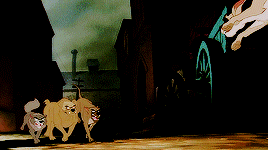 dawnofthedusk:Life on a leash. Look again, Pige. Look, there’s a great big hunk of world down there,