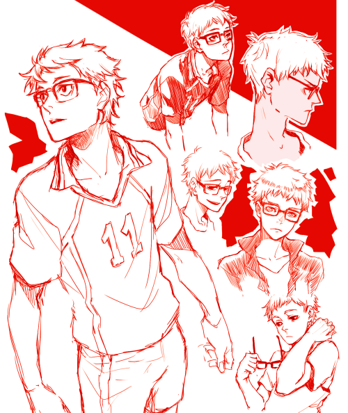 rocketyoungster:little Tsukki and more Tsukkis for his bday! 