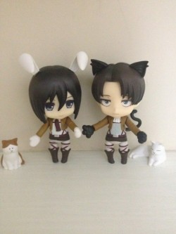  RivaMika Nendoroid Theater: Bunny!Mikasa