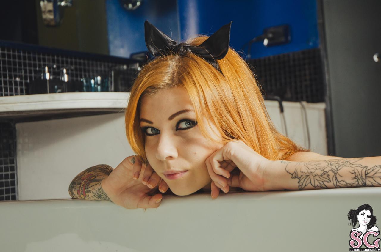 masturbatoryexpression:  Suicide Girls | Satelina “Cat Pleasure” 