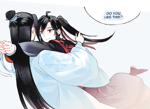 shiruba-tsuki:WangXian Week - Day 8: Free DayIf this is what you like, then I’ll make sure you are s