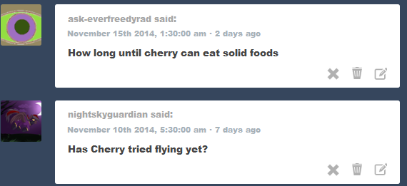 askshinytheslime:  Shiny: But i guess you could drink some milk from bootle. Cherry: