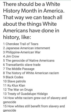 bellygangstaboo:  This should be the official syllabus for a class on the history of White Lives Matter.