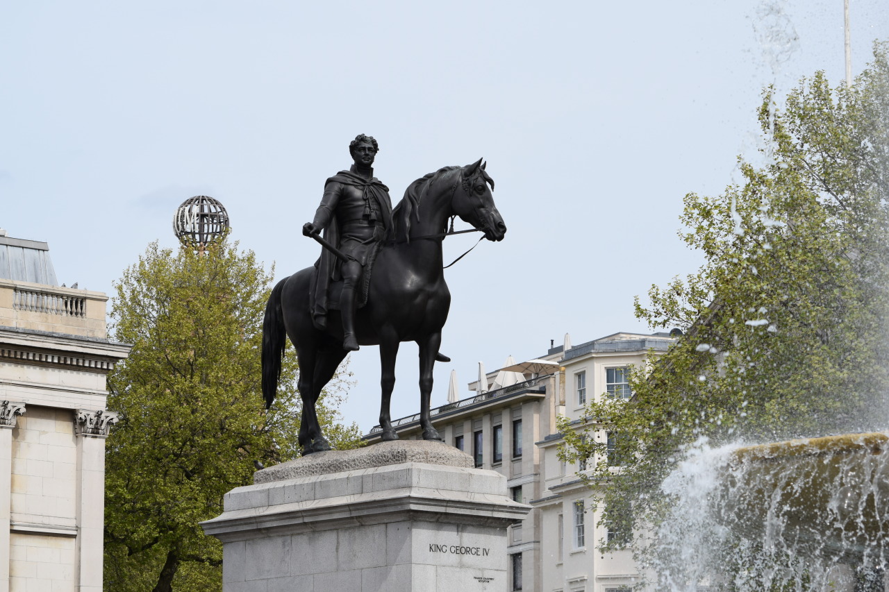 #king george iv #London#united kingdom#uk#trafalgar square