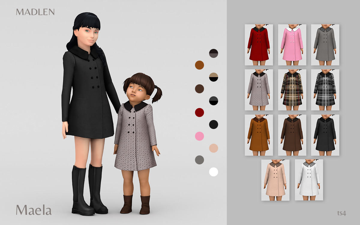 Madlen Maela Coat
Luxury dress-coat for younger ones!
Coming in variety of colours and patterns.
DOWNLOAD (Patreon)