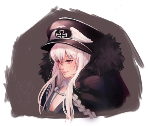  I really love the designs on Girls Frontline so I doodled my favorite rifle, Kar98k!I call this pie