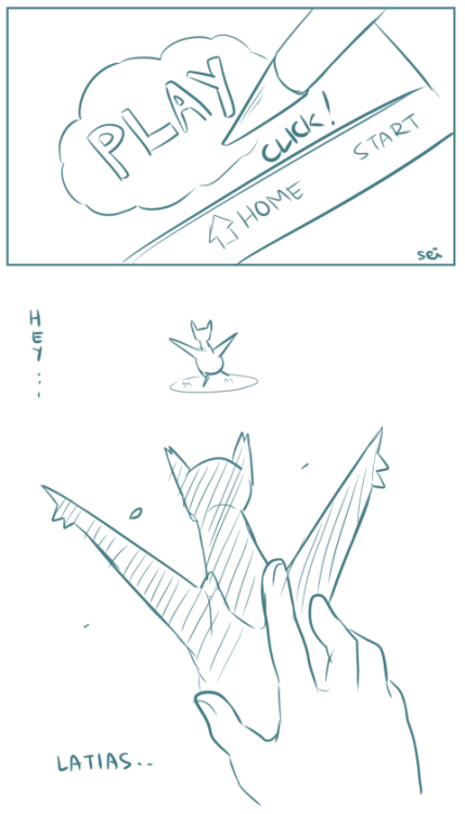 ponpekopon:Inspired by This post!!This was based on my own experience ahahah, my Latias is 8 years old now, she’s a great Pokemon :’)EDIT: I MADE A PART TWO: http://ponpekopon.tumblr.com/post/85033601980/i-made-a-part-two-remember-my-8-years-old-latias