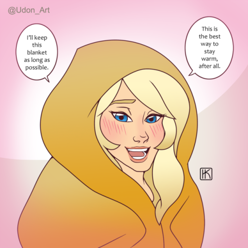 Gency Week 4.0 // Day 5 - WarmthShe’s the cutest burrito.Pillowfort | Instagram | Twitter | Do not r