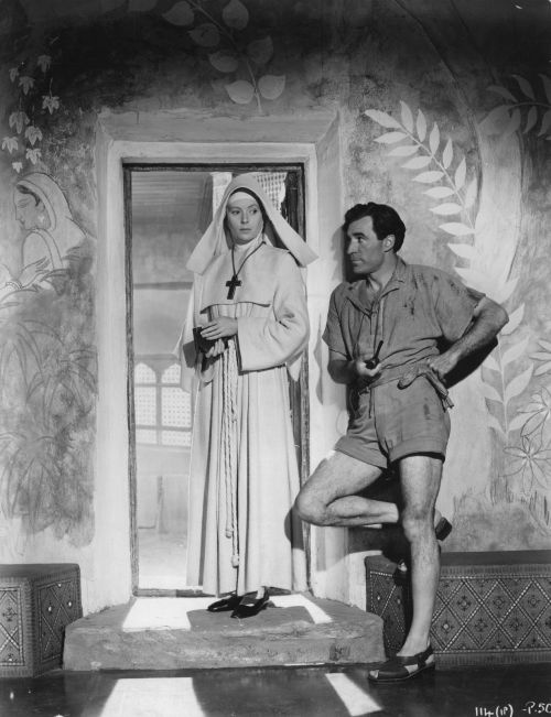 David Farrar and Deborah Kerr in Black Narcissus.