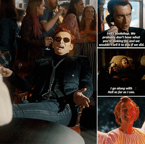 DAVID TENNANT As CROWLEY In Season 2 Of GOOD OMENS (2019-)
