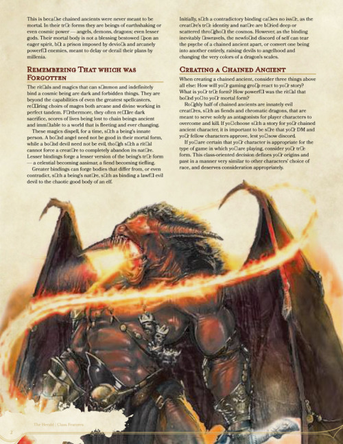 the-huntsmans-homebrews:The Chained Ancient, remastered with Artwork!PDF version