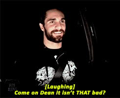 finnamonroll: WWE AU: Dean Ambrose and Seth Rollins on Ride Along.