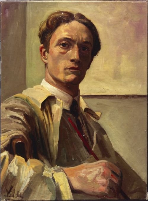 Self Portrait   -   Geer van Velde, 1924.
