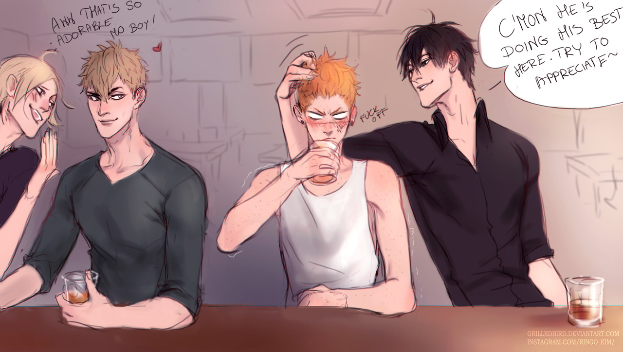 guanshanbabyfox: ringo-smile:   I found this funny in my head (ಡ u ಡ)  I bet