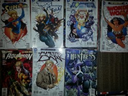 awesomedcmarvel:  DC Comics giveaway:       Just cleaning up some.  Reblog as many times as you want. (Random selected) Ends 12/5/13 at 11:59 PM Shipping to U.S. only. Following isn’t necessary, but you’re welcome to! Included: Supergirl #0-13Birds