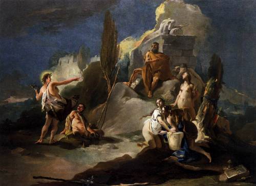 Apollo and Marsyas, Giovanni Battista Tiepolo, 1720-22