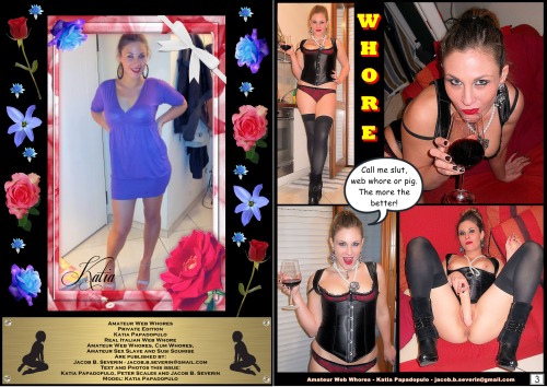 katiaperv:  AMATEUR WEB WHORES MAGAZINE <3 Finally i have my magazine too… it feels amazing becouse this is something that will put me among those forever remembered for this mag.  My Exposure is going on,everyday,everymonth, everyear… THIS IS