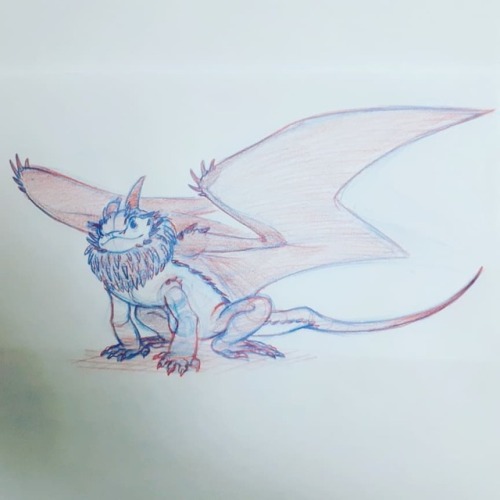Since "How To Train Your Dragon: Hidden World" Came Out I've Been Wanting To Try Drawing My Dragon As