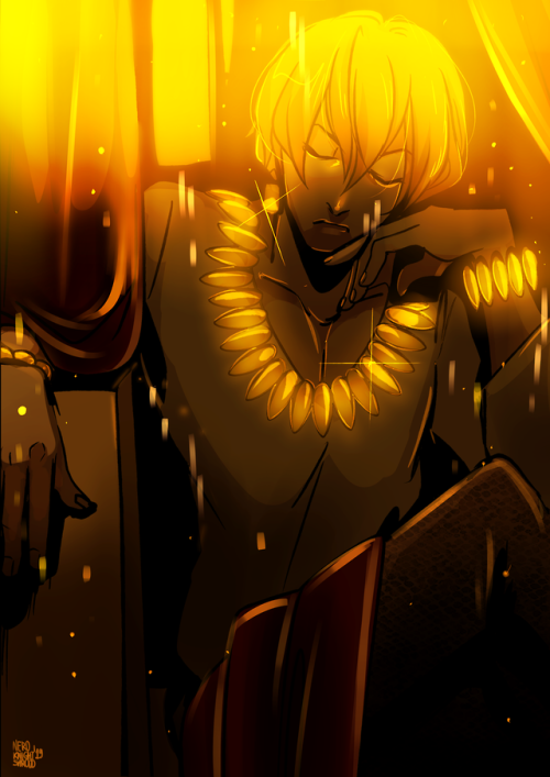 knightshroud:Who can compare with him in kingliness?Who can say like Gilgamesh: “I am King!”?Whose n