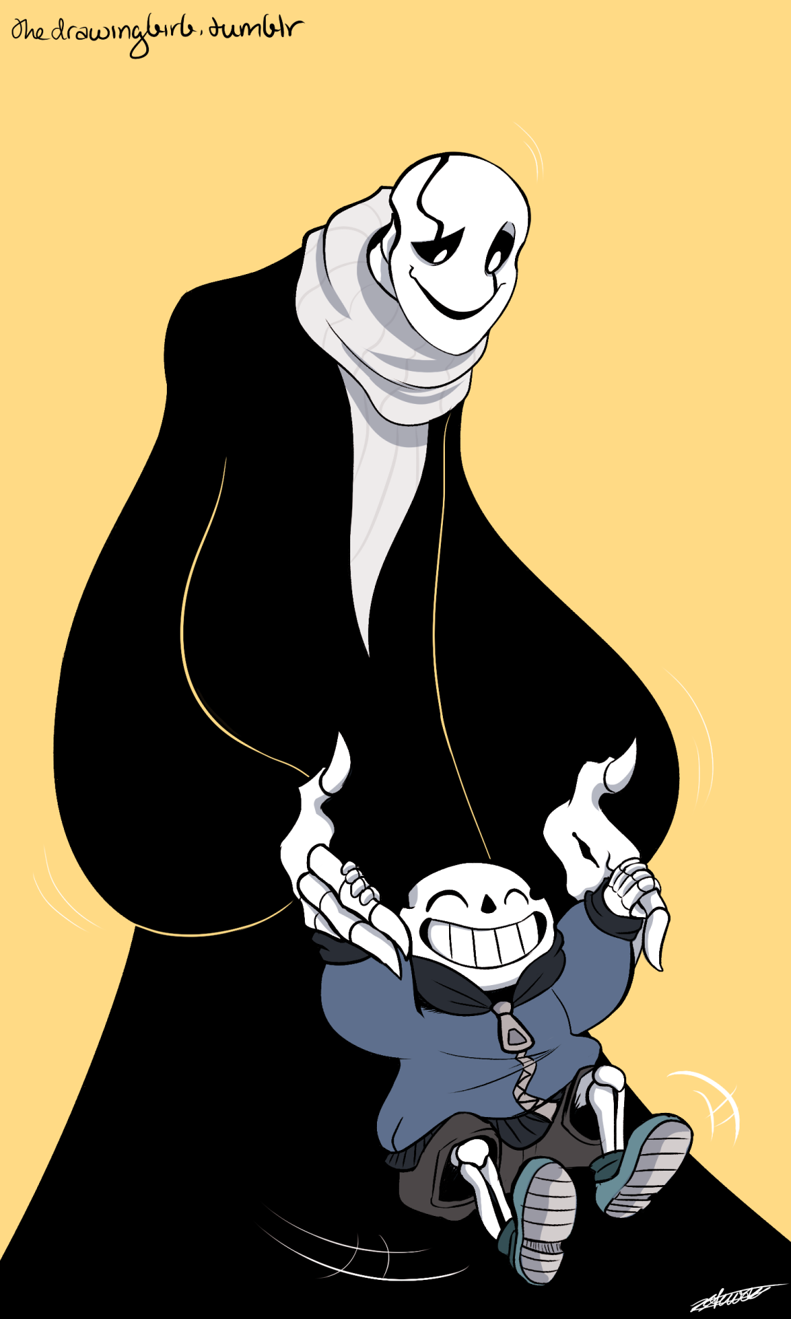 thedrawingbirb:  I love non-existent Dr. Gaster, and I love the idea of him being