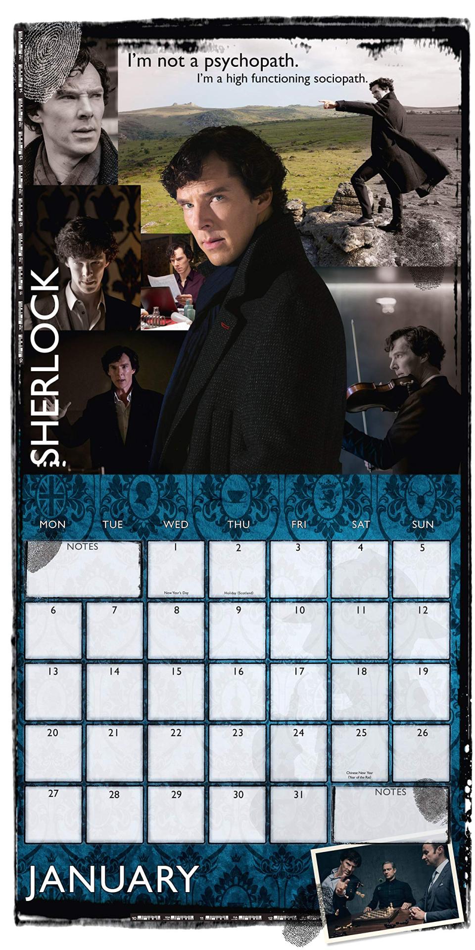 The Final Problem — Sherlock 2020 Calendar