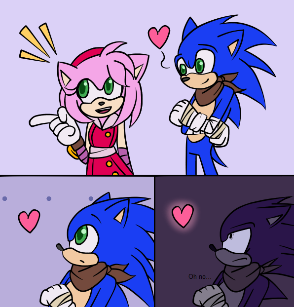 CGMayra — Sonamy boom how sonic found out that he liked amy