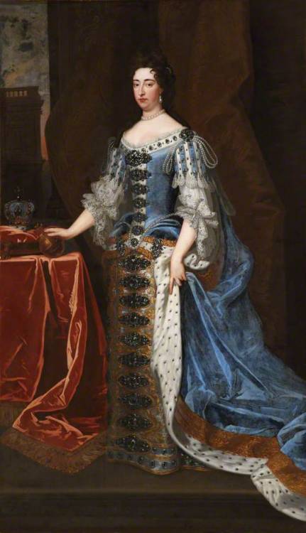 Portrait of Queen Mary II by Godfrey Kneller, c. 1690