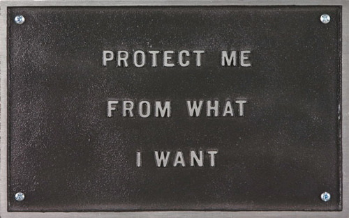 torianu:The Plaque SeriesThe concept art of Jenny Holzer.