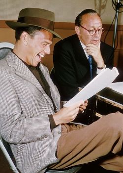 Foreverfranksinatra:  Frank And Jack Benny. 