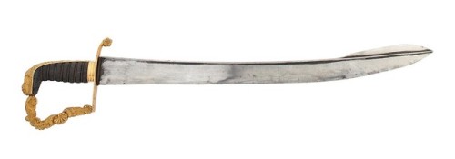 victoriansword:short-swords:victoriansword:British Officer’s Hanger, c.1810-20Broad 61.5 cm pipe bac