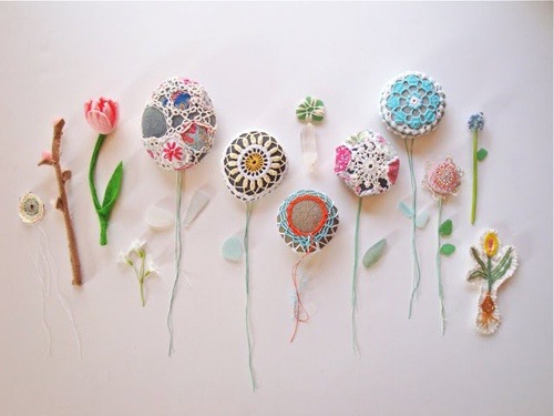 lily-cats:  (via these are happy flowers :-)) | d i y • c r a f t) 