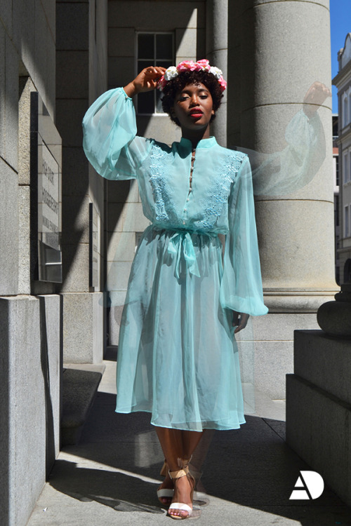 High Court: The First Dance. Photos by Azola Dyonta, Model Zipho Gum, Styling by Siki Msuseni. (via 