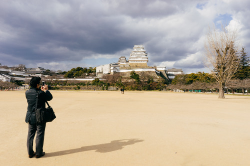 After 3 days on Awaji, we took the bus to Himeji to see one of the most beautiful attractions of Jap