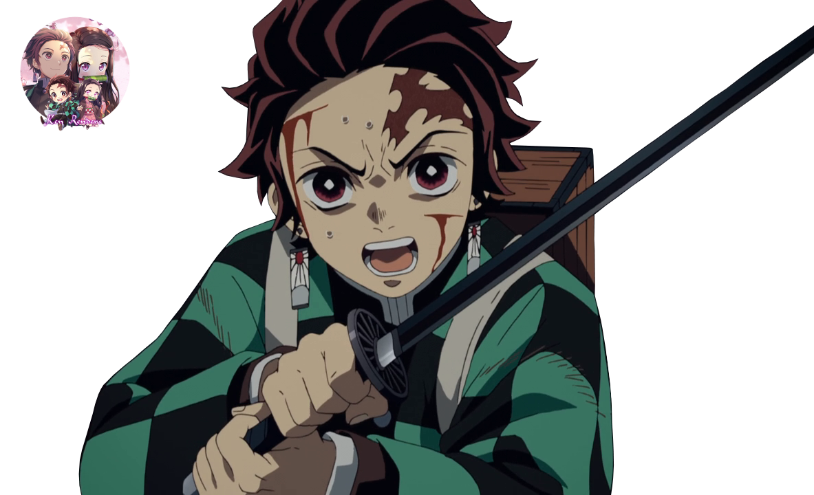 Kamado Tanjiro Render, Demon Slayer