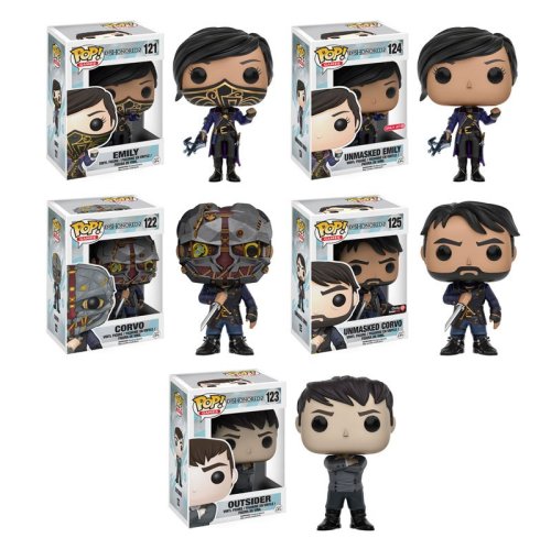 Just announced from #Funko! Coming soon! Dishonored 2 Pops
http://funko.com/blogs/news/coming-soon-dishonored-2-pops