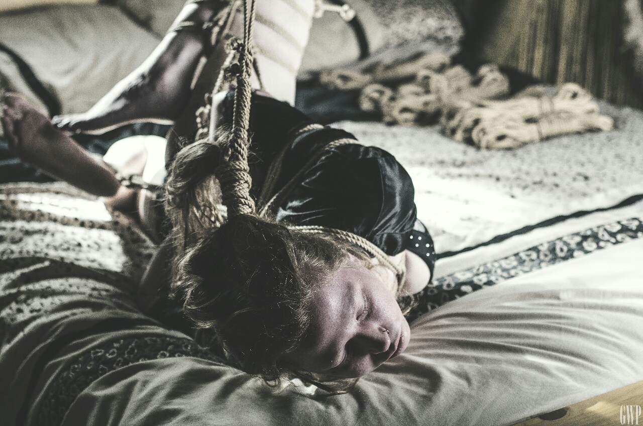gazawhitehouse:  Rope and photography: Gary Whitehouse (me) Rope bottom: Kate  #Shibari