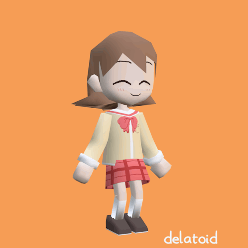 Yuuko (Low Poly)