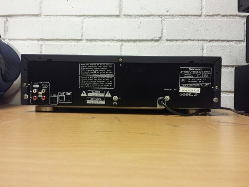 Pioneer CT-S330 Stereo Cassette Deck, 1994