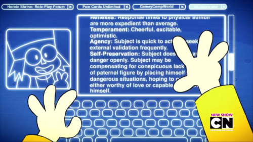 draconian62:  ‘Subject may be compensating for conspicuous lack of paternal figure by placing 
