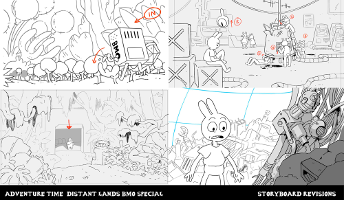 eyecager:Adventure Time Distant Lands BMO Special Storyboard Revisions by storyboard revisionist Amber Blade Jones