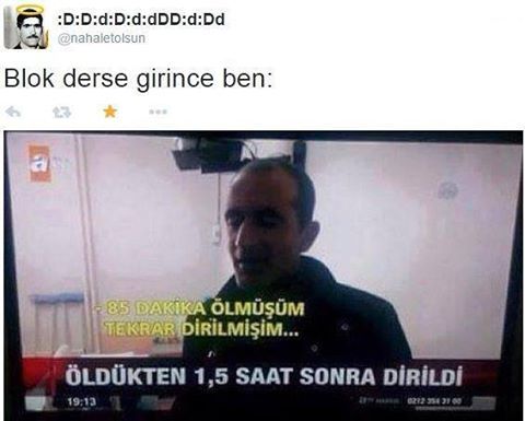 ÖLDÜKTEN 1.5 SAAT SONRA...