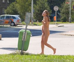 girlsnakedinpublicplaces:For more female public nudity, Please check out GIRLS NAKED IN PUBLIC!