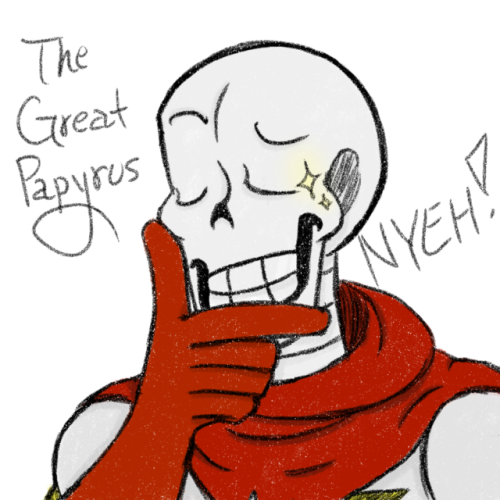 idrawundertale27:happy papyrus day!@sorieldiscord