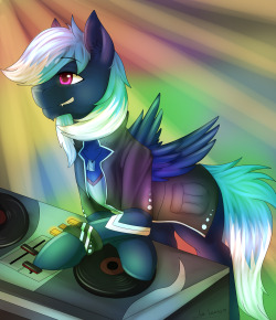 Lu-Kurio:  Dj Noxy In Da House! Practiced More Coloring! Look At That Handsome Pone~ 