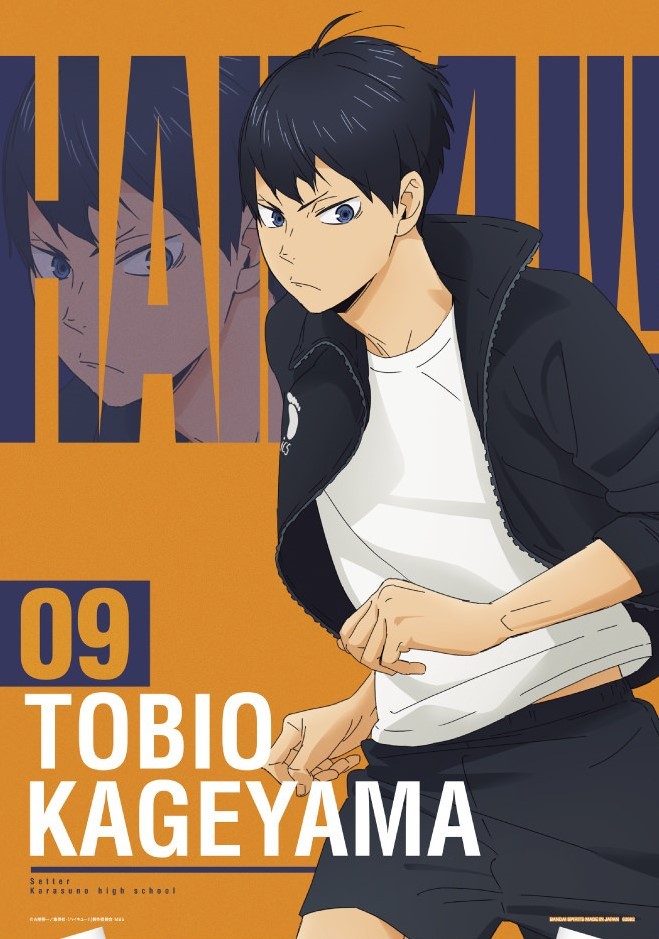 Haikyuu official art Season 4  Haikyuu kageyama, Haikyuu manga