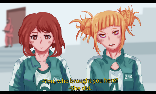 More Togachako Squid Game AU ! :’D