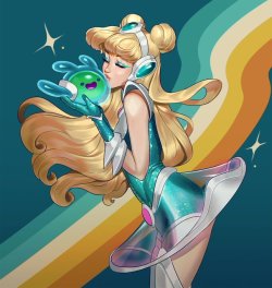 raspbearyarts:space groove lux!